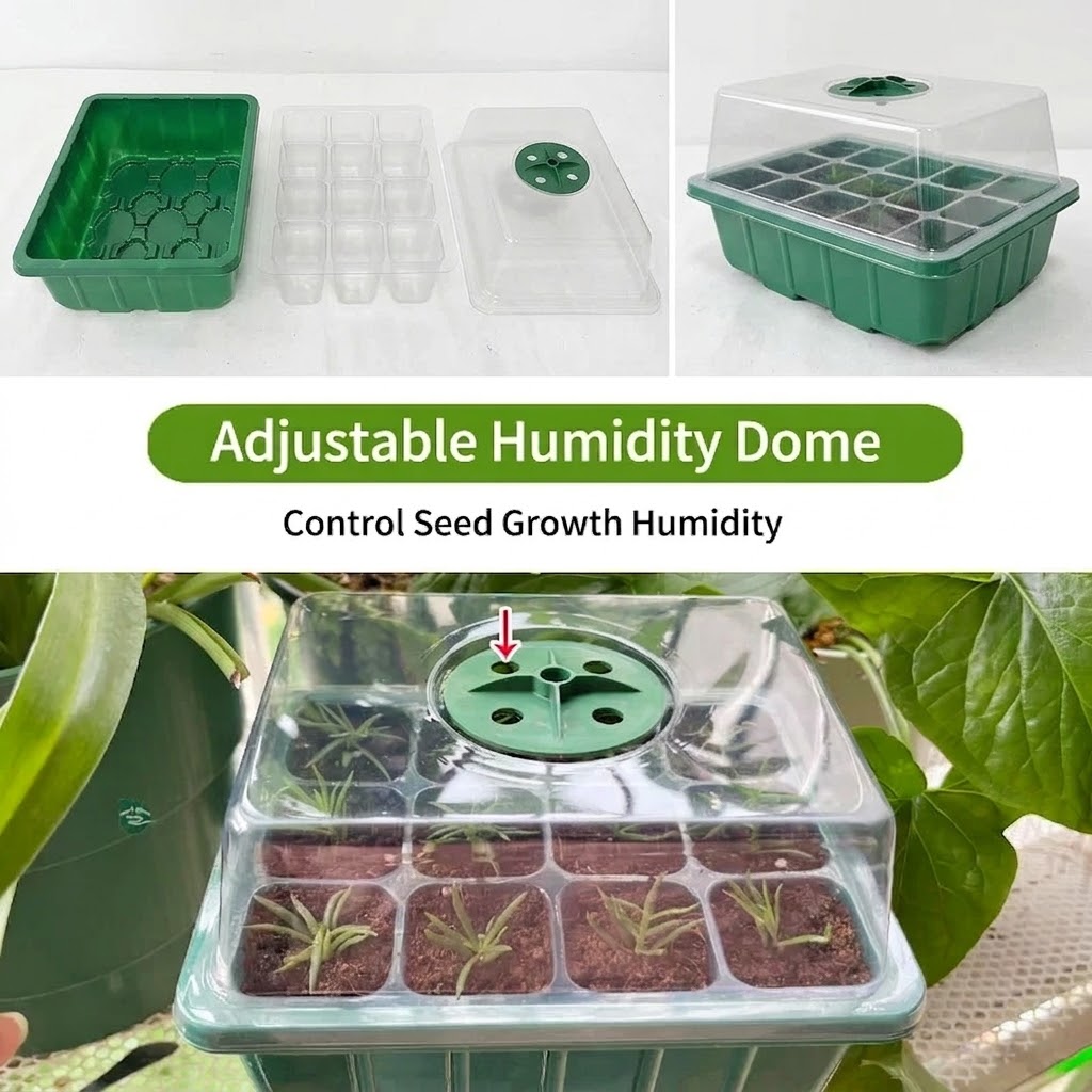 Humidity Dome Kit - Taca do wyprawiania nasion z zestawem