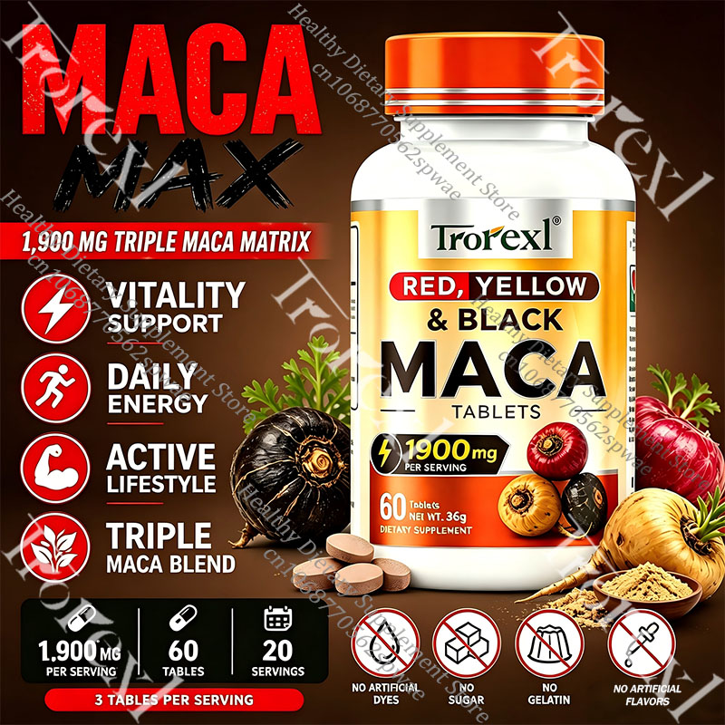 Rooting Hormone Powder - Naturalne tabletki z korzenia Maca -
