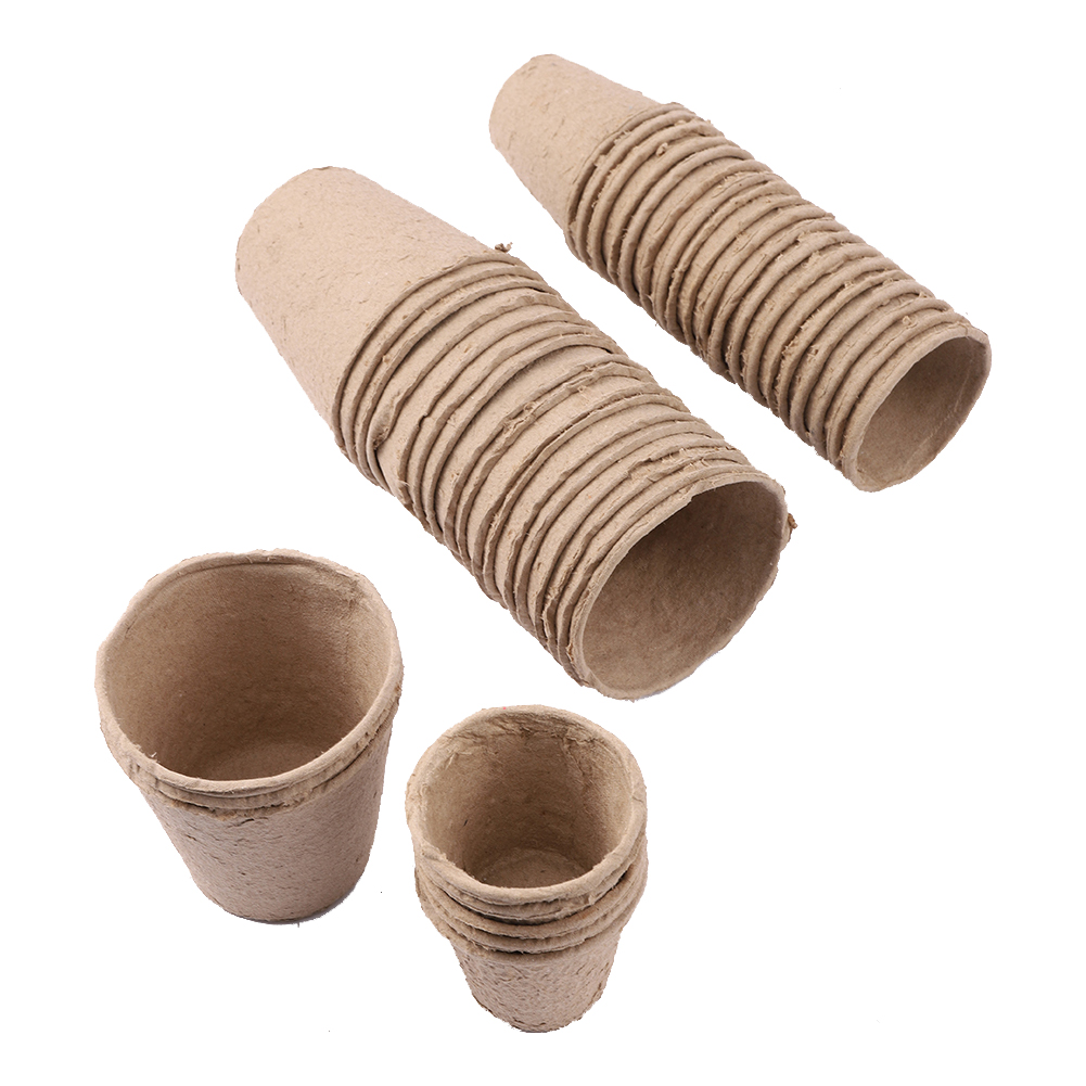 Peat Pellet Tray - 20 sztuk 6.2cm ochrona środowiska ogród