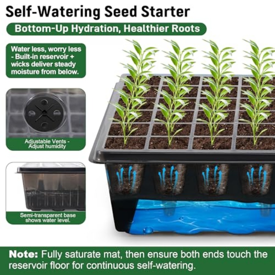 60-komórkowy zestaw do samodzi – Humidity Dome Kit recenzja i cena