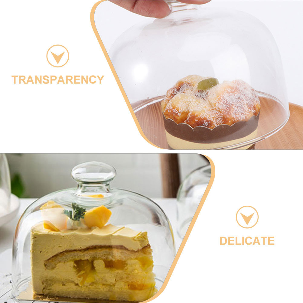 2 szt. przezroczystych szklany – Plastic Dome Clear recenzja i cena