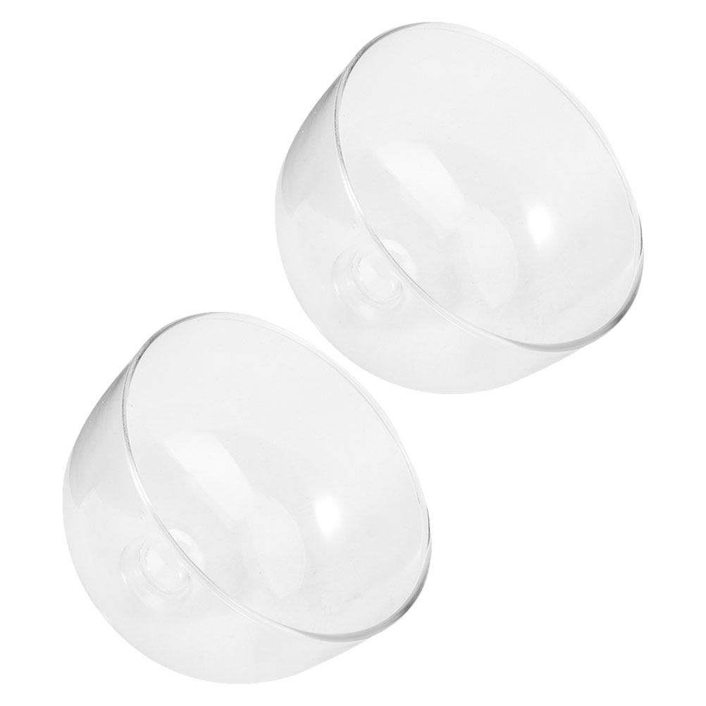 2 szt. przezroczystych szklany – Plastic Dome Clear recenzja i cena